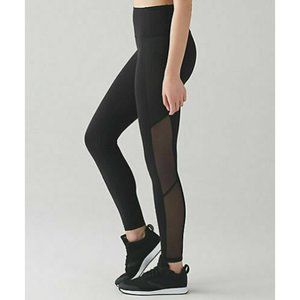 Lululemon BODY CON TIGHTS Black Luxtreme 28" Size 2 NWOT Condition High Waist